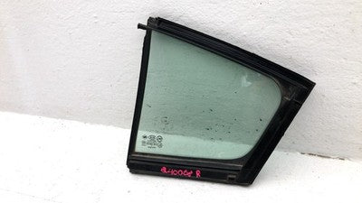 14-18 Kia Forte Passenger Right Rear Vent Window Small Back Door Glass Wth Frame