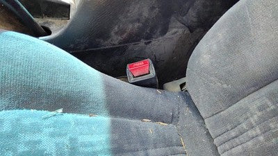 1999 Honda Accord Driver Left Front Seat Belt Buckle Receiver Oem Gray