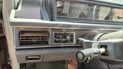 1989-1991 Olds 88 Large Dash Trim Bezel With Heater Vents Oem Gray
