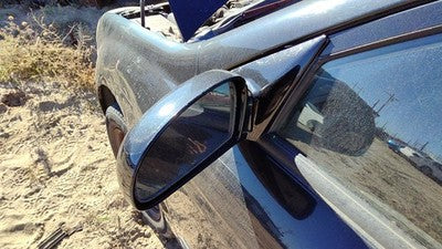 2004-2009 Kia Spectra Driver Left Power Side Mirror Door Mounted Eb Black 4 Door