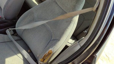 1997 Saturn Sl1 Driver Left Front Seat Belt Retractor Oem Shoulder Gray