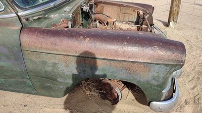 1953 Chevy Bel Air 150 Sedan Passenger Right Front Fender Oem