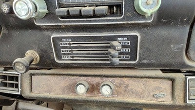 1977 Ford Courier Temperature Control Module In Dash Heater Ac Head Unit Oem