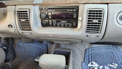 1996 Olds 88 Center Dash Heater Vent Assembly Oem Ac Gray 25639399