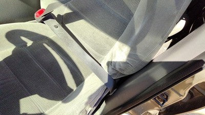 2002-05 Ford Explorer Driver Left Front Seat Belt Retractor Oem Shoulder Gray Tt