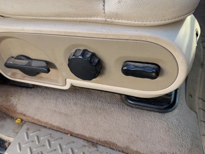2004 Ford F150 Passenger Right Side Power Seat Switch With Trim Panel Oem Tan Hw
