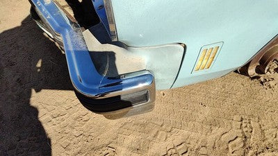 74-75 Cutlass Supreme Driver Left Front Fender Filler Moulding Trim Strip Blue