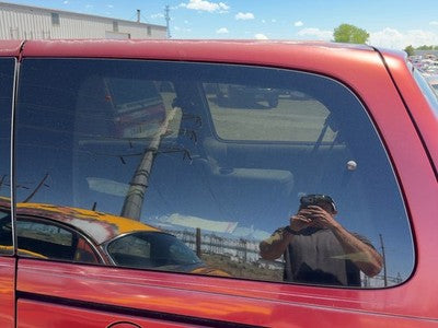 1997-2005 Chevy Venture Driver Left Rear Quarter Glass Back Side Window Oem