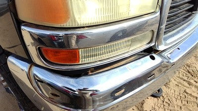 99-06 Sierra 2500 Passenger Right Front Turn Signal Light Lamp Fender Mounted