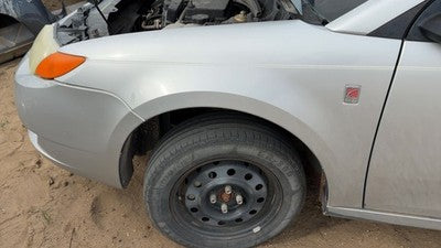 2003-2007 Saturn Ion Driver Left Front Fender Oem Silver 13U 10357256