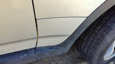 2004 Bmw X3 Passenger Right Moulding From Fender Oem Trim Strip Silver