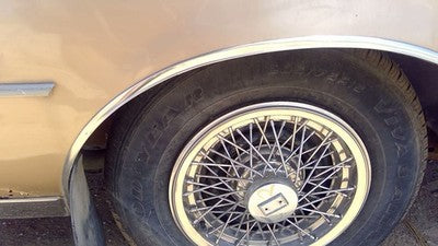 1985 Olds 88 Passenger Right Rear Wheel Flare Moulding Oem Chrome Trim