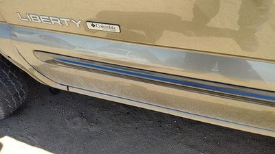 2004 Jeep Liberty Driver Left Front Moulding From Door Oem Trim Strip Khaki Pjc