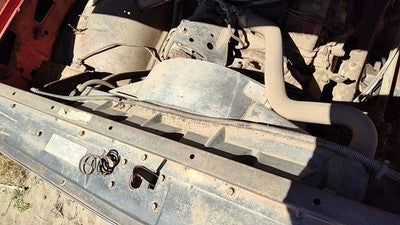 73-80 Silverado K10 Top Plastic Cover Above Radiator Support Sight Shield Oem