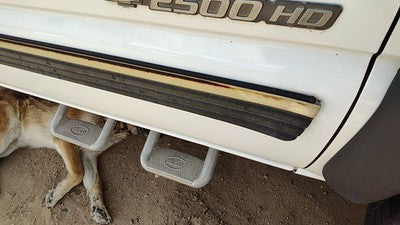 99-02 Silverado 2500 Hd Passenger Right Front Moulding From Door Trim Strip