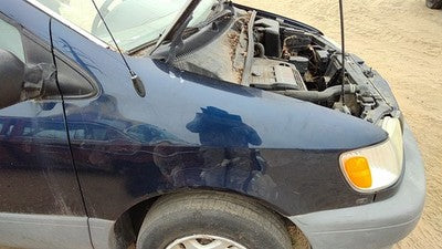 1998-2003 Toyota Sienna Passenger Right Front Fender Oem Blue 8Q0 5380108902