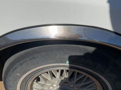 94 Town Car Passenger Right Front Wheel Flare Moulding Oem Fender White Wt