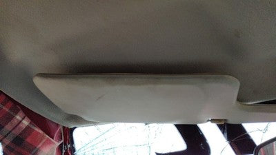 1996-2000 Civic Hx Coupe Driver Left Sun Visor Oem Gray 83280S01a32za