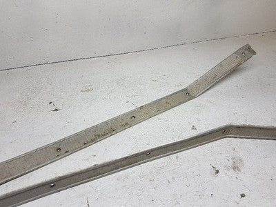 1972 Ford Pickup F250 Floor Sill Trim Pair Set Step Molding Tread Door Opening