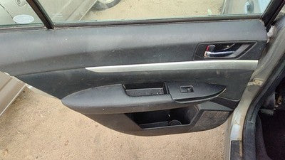 10-11 Subaru Legacy Outback Driver Left Rear Door Trim Panel With Switches Back