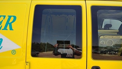 1996-02 Express Van 2500 Passenger Rear Back Side Window Door Glass Oem 15076866