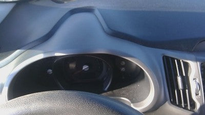 2014-16 Kia Sportage Trim Bezel Around Speedometer Dash Surround Panel Black Wk