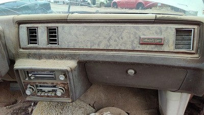 1981 Chevy Malibu Passenger Dash Trim Bezel Oem Panel