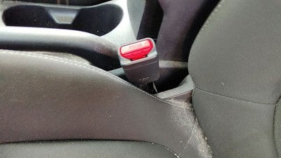 2010-2013 Kia Soul Driver Left Front Seat Belt Buckle Receiver Oem Black Wk