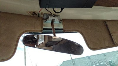 1974 Dodge Van B200 Inside Rear View Mirror Oem Windshield Mounted