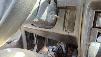 1996 97 Suzuki Sidekick Lower Dash Under Column Knee Bolster Trim Panel Gray Gri