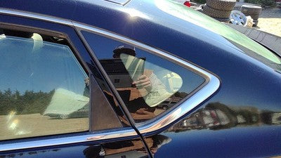 2013-2019 Nissan Sentra Driver Left Rear Quarter Glass Back Side Window Oem