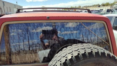 1984-1990 Ford Bronco 2 Back Glass Rear Window Oem E4Tz9842006C