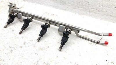 00-01 Vw Jetta Complete Fuel Rail With Injectors Set Loaded Oem 1.8L Turbo Awd