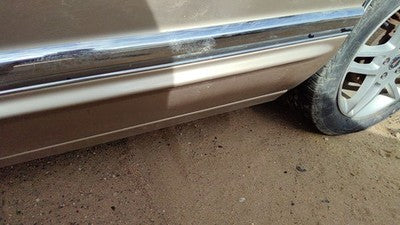 1992 Buick Park Ave Ultra Driver Left Rear Moulding From Door Back Trim Gold