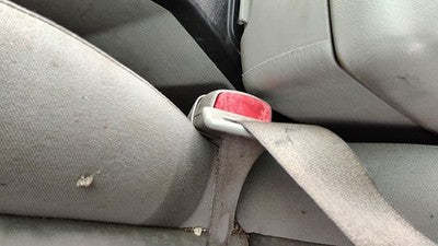 07-09 Grand Vitara Xl-7 Driver Left Front Seat Belt Retractor Oem Shoulder Gray