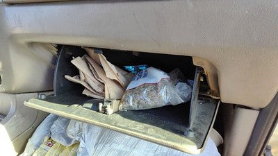2003 Ford Explorer Glove Box Assembly Complete Door With Latch Oem Rp Tan