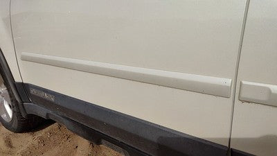 10-14 Legacy Outback Driver Left Front Upper Moulding From Door Trim Satin White
