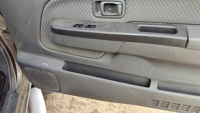 02-04 Nissan Xterra Passenger Right Front Door Trim Panel With Switches Gray K