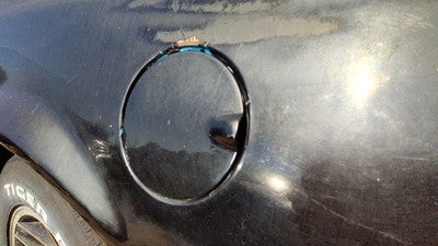 1989 Chevy Camaro Fuel Tank Door With Hinge Gas Lid Oem Filler Black
