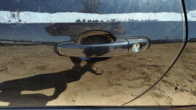 2005-2010 Pontiac G6 Gxp Coupe Driver Left Front Outside Door Handle Black 58U