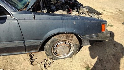 1983-1986 Toyota Camry Passenger Right Front Fender Oem Gray 5380232031