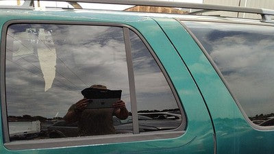 1995-2005 S10 Blazer Driver Left Rear Vent Window Back Door Glass With Frame Oem