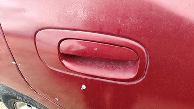 06-10 Charger Passenger Right Rear Outside Door Handle Back Prh Inferno Red