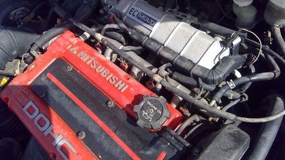 91-92 Galant Vr-4 Complete Fuel Rail With Injectors Set Loaded Dohc 2.0L Turbo