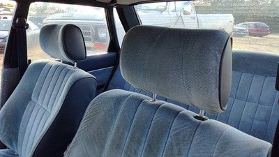 1986 Toyota Camry Pair Of Headrests Oem Left Right Set Seat Blue