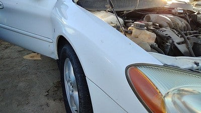 2000-2007 Ford Taurus Passenger Right Front Fender Oem White Hail Yf1z16005aa