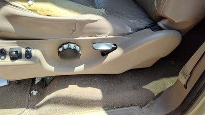 1998 Lincoln Navigator Driver Left Side Power Seat Switch With Trim Panel Tan Kx
