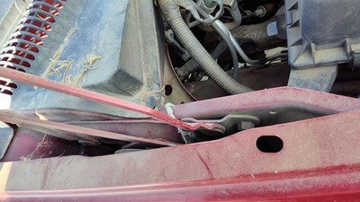 2000 Dodge Durango Passenger Right Hood Hinge Assembly Oem Red