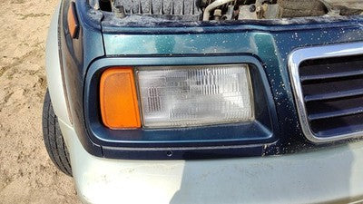 96-97 Suzuki Sidekick Passenger Right Headlight Trim Surround Panel Green Sort