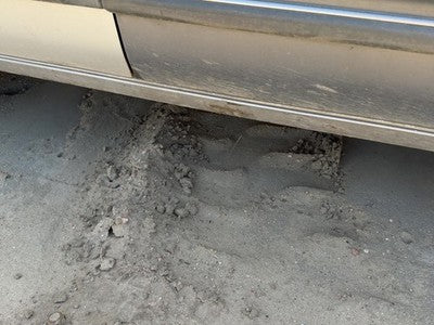 1986 Olds 88 Passenger Right Lower Rocker Panel Moulding Side Skirt Oem